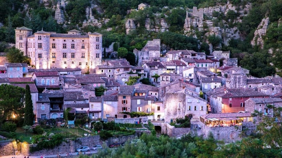 Image de Rochecolombe en ardèche