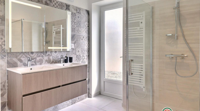 Salle de bain du gîte
